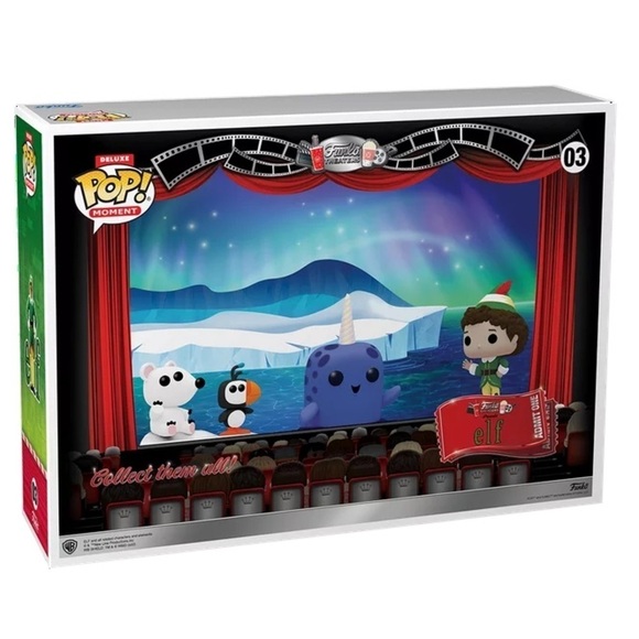 NEW! Elf Movie Deluxe Funko POP! Movie Moment #03 Christmas 2022 Buddy The Elf - Picture 3 of 4